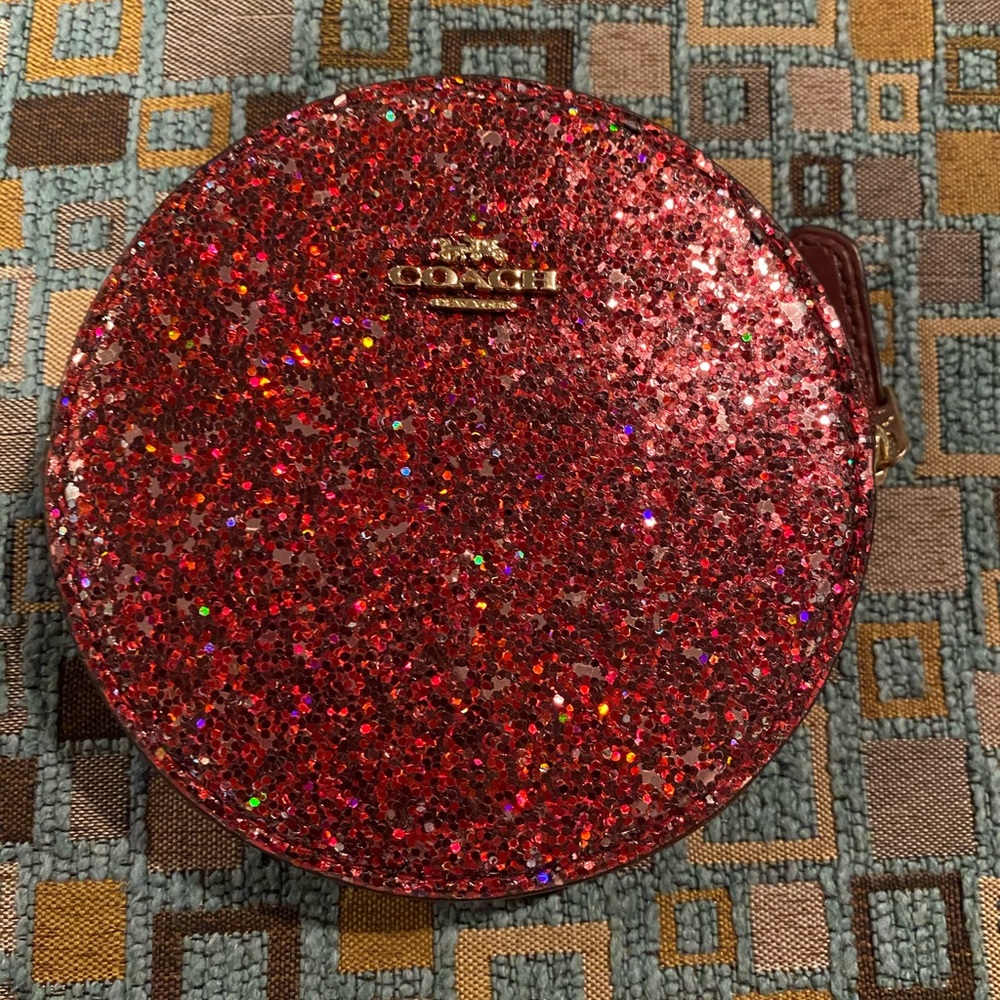 Authentic coach coin purse